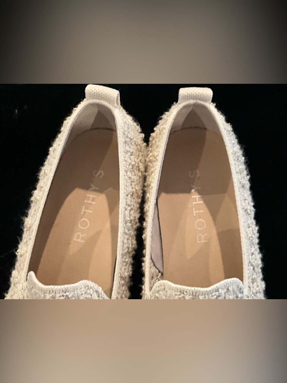 Rothy's Limited Edition Snowcap Lug Loafer Boucle - Picture 7 of 9